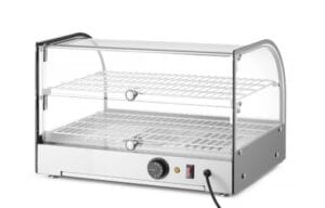 Zaslon sa grijanom pločom, dvostruki, HENDI, Dvije razine, Crna, 220-240V/800W, 554x376x(H)376mm