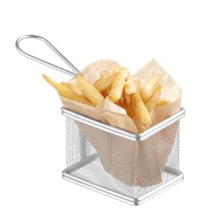 Minijaturne košarice za friteze, HENDI, 100x80x(H)75mm