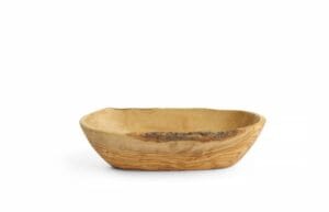 Ovalna zdjelica od drva masline, HENDI, 400x90x(H)80mm