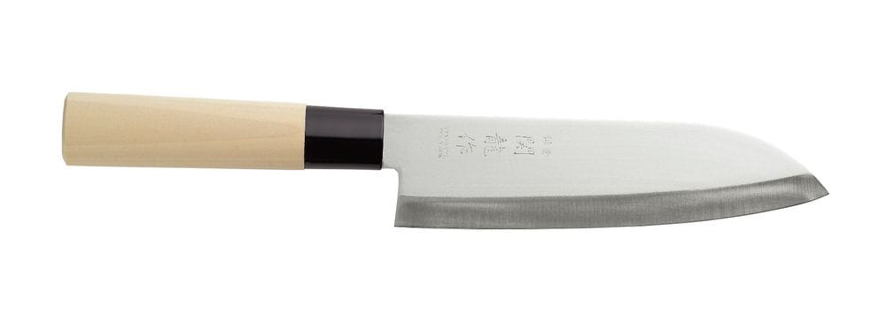 Japanski nož Santoku, HENDI, Svijetlo drvo, (L)290mm
