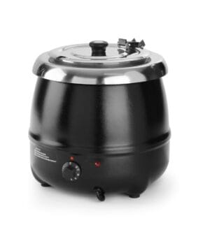Kotlić za juhu, HENDI, Kitchen Line, 8L, Crna, 230V/400W, ?330x(H)363mm