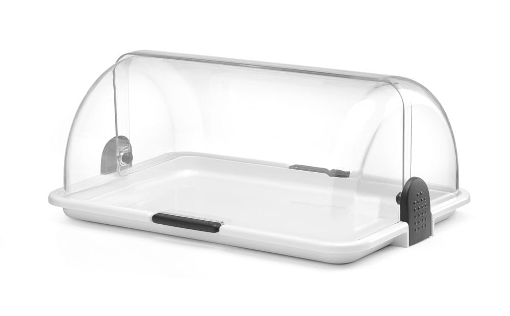 Roll top display - jednostruki, HENDI, 465x310x(H)190mm