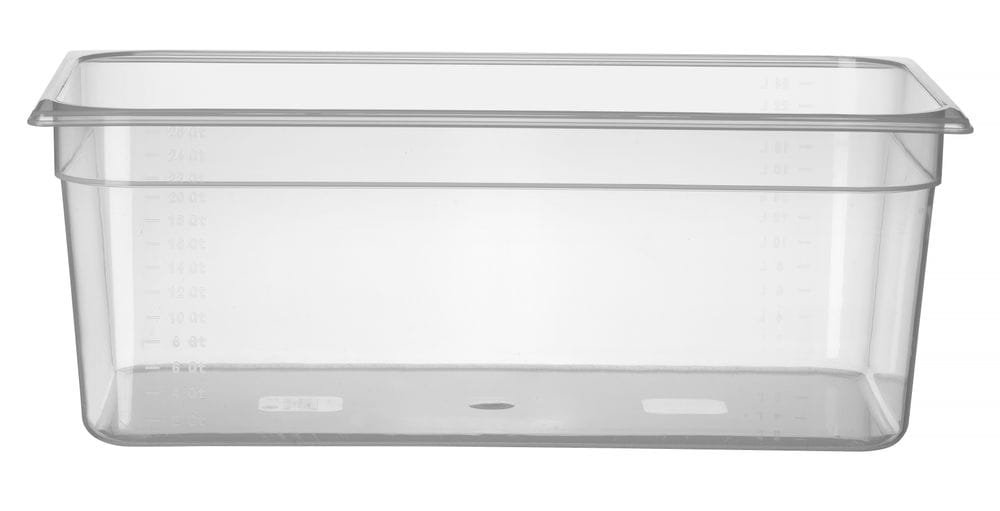 Gastronorm spremnik 1/1, HENDI, Profi Line, GN 1/1, 14L, Prozirno, 530x325x(H)100mm - Slika 2