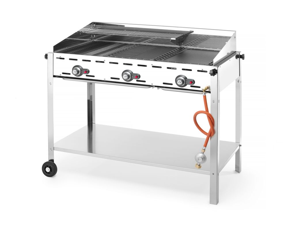 Green Fire roštilj s 3 plamenika, HENDI, Profi Line, 17,4kW, 1078x612x(H)825mm - Slika 3