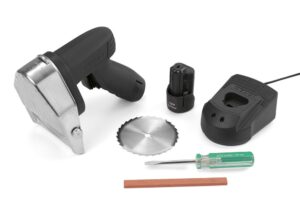 Bežični električni nož za kebab, HENDI, Kitchen Line, 230V/80W, 155x127x(H)202mm