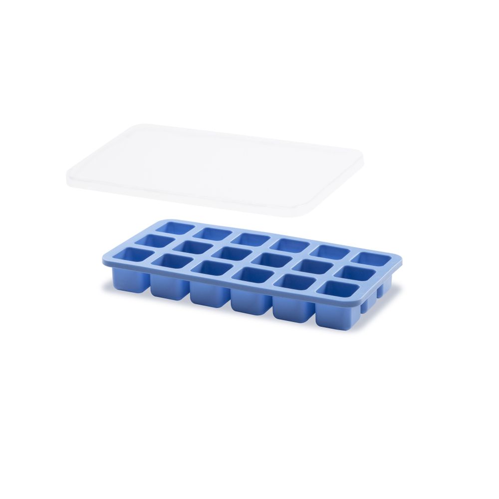 Kalup za kockice leda s poklopcem, BarUp, Plava, 217x114x(H)30mm - Slika 3