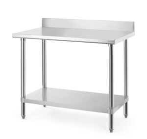 Radni stol sa zaštitiom od prskanja, HENDI, Budget Line, 1600x600x(H)950mm