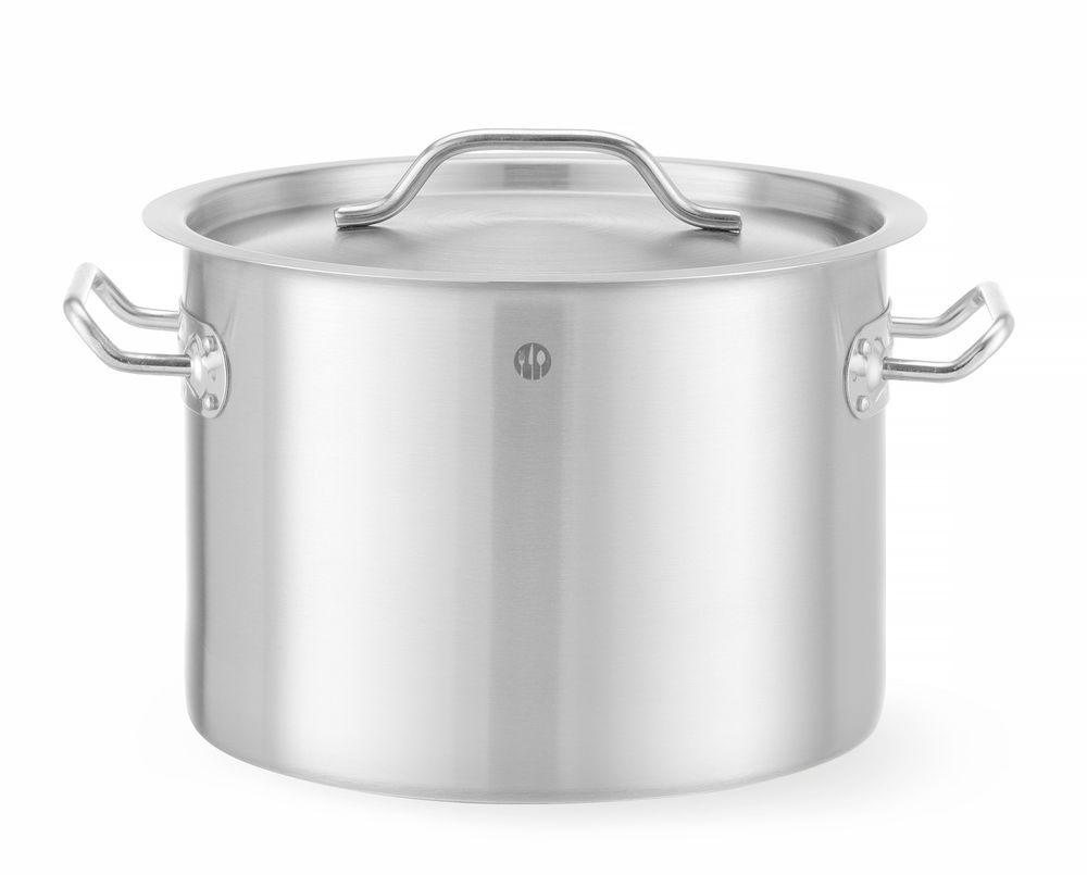 Lonac za pirjanje, srednje dubine - s poklopcem, HENDI, Budget Line, 23L, ?350x(H)240mm