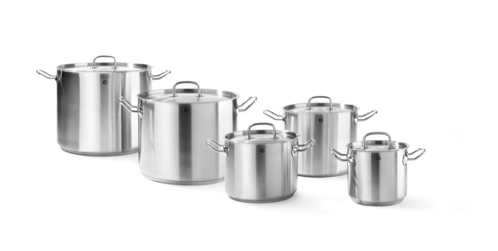 Lonac za pirjanje, duboki - bez poklopca, HENDI, Kitchen Line, 32L, ?360x(H)320mm