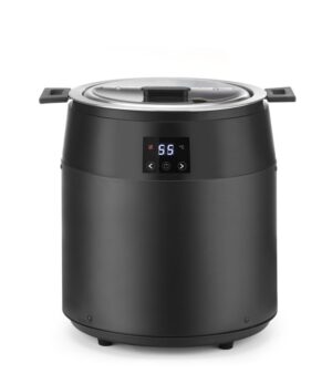 Kotlić za juhu bez vode, 10L, HENDI, 10L, Crna, 220-240V/450W, ?330x(H)398mm