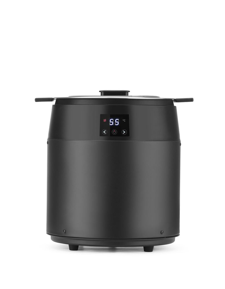Kotlić za juhu bez vode, 10L, HENDI, 10L, Crna, 220-240V/450W, ?330x(H)398mm - Slika 4