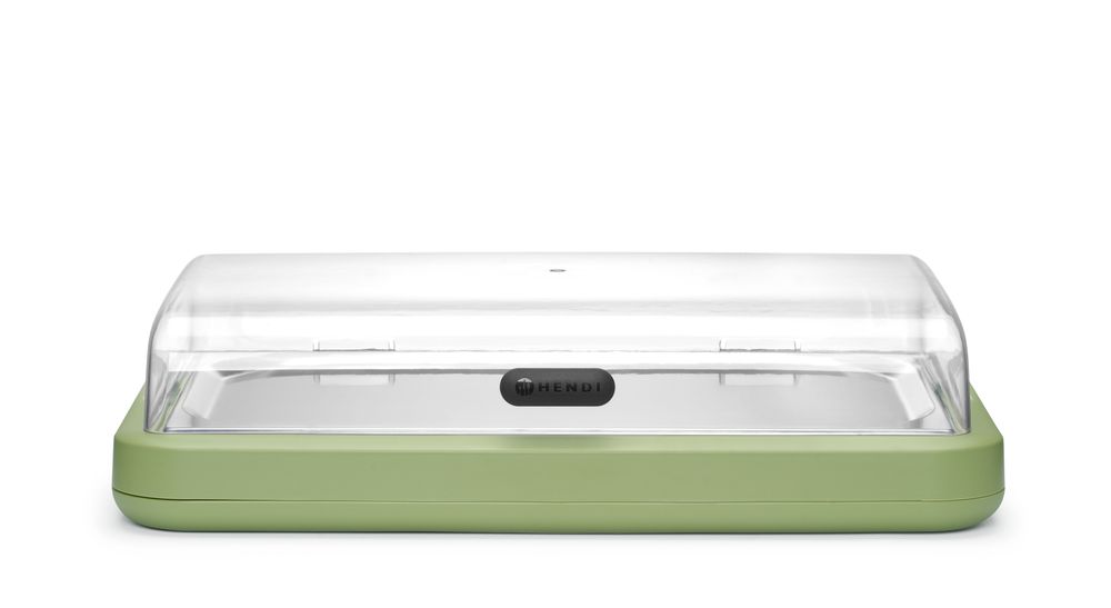 Rashladni display UNIQ, HENDI, designed by Robert Bronwasser, GN 1/1, Zelena, 593x389x(H)147mm - Slika 2