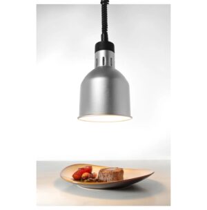 Cilindrične lampe za zagrijavanje s podesivom dužinom, HENDI, Srebrna, 230V/250W, ?175x(H)250mm