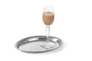 Ovalni pladanj za kavu, HENDI, 285x220mm