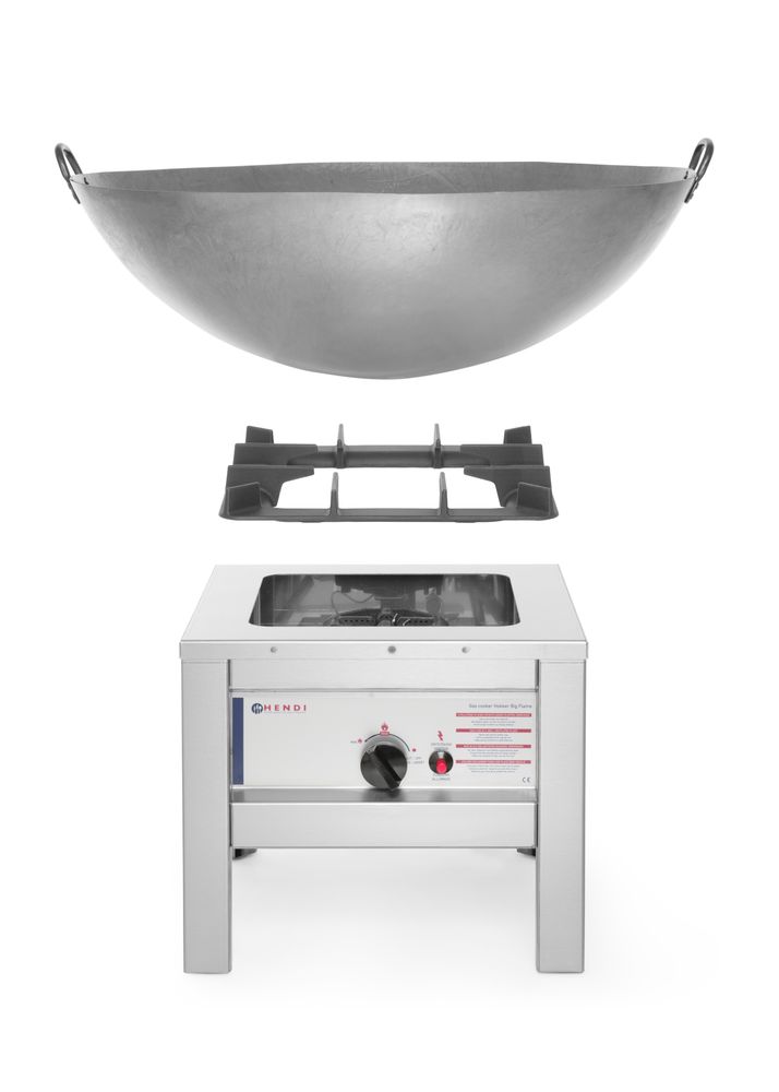 Štednjak na postolju Profi Line, HENDI, Profi Line, 6,7kW, 425x425x(H)400mm - Slika 3