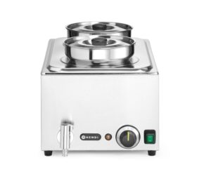 Komplet: Bain-marie HENDI Ranger + spremnik 2x 4L s poklopcem, HENDI, 8L, 220-240V/1000W, 604x332x(H)315mm