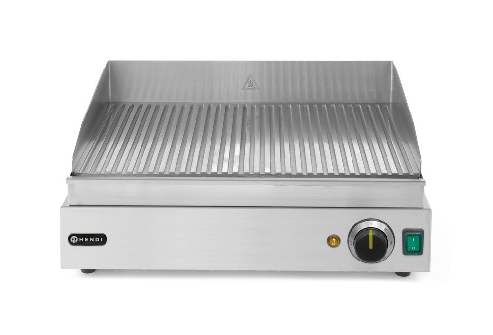 Roštilj Profi Line, HENDI, Profi Line, Potpuno rebrasto, 230V/2400W, 527x404x(H)233mm