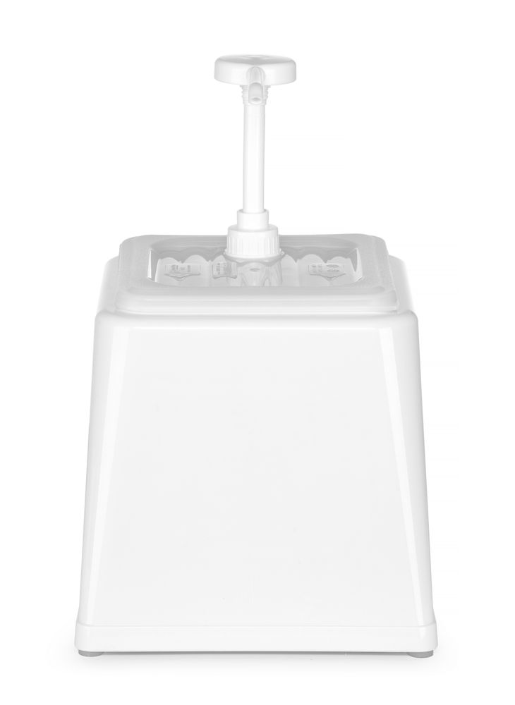 Dozator za umak s pumpicom, HENDI, 2,5L, Žuta, 230x210x(H)327mm - Slika 4