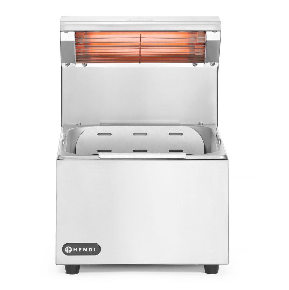 Grijač za pommes frites, HENDI, GN 1/2, 220-240V/400W, 357x267x(H)376mm - Slika 3