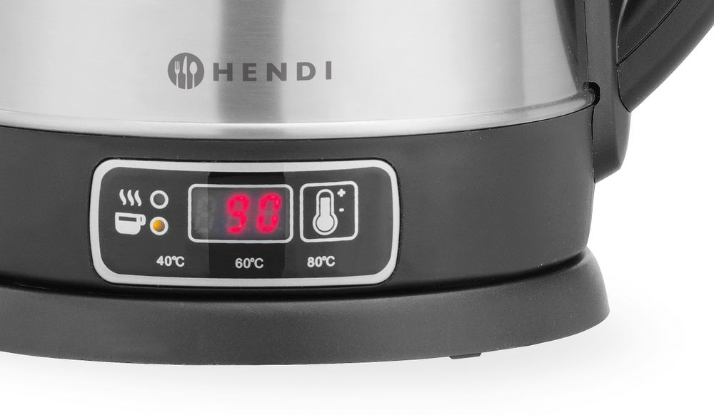 Bežično električno kuhalo s kontrolom temperature, HENDI, 1,8L, 230V/1800W, 230x165x(H)255mm - Slika 4
