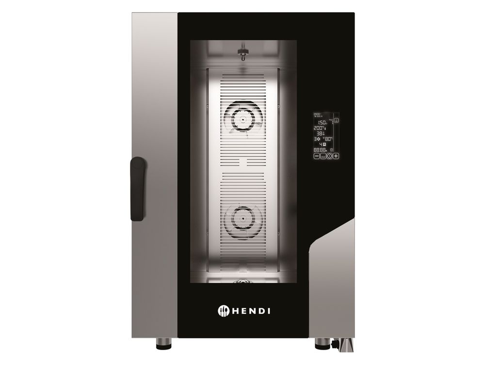 Konvekcijska parna pećnica Contact 11 x GN 1/1, HENDI, 400V/15400W, 730x849x(H)1130mm