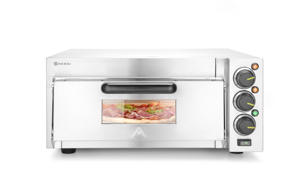 Kompaktna pećnica za pizzu, HENDI, Srebrna, 230V/2000W, 580x560x(H)275mm - Slika 3
