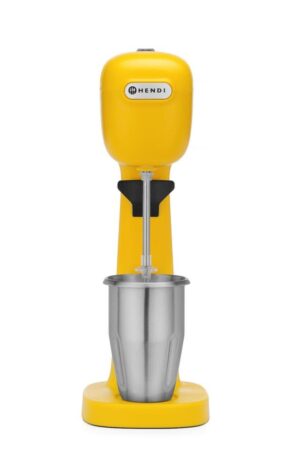 Mikser milk shake BPA Free - Bronwasser dizajn, HENDI, Žuta, 230V/400W, 170x210x(H)485mm