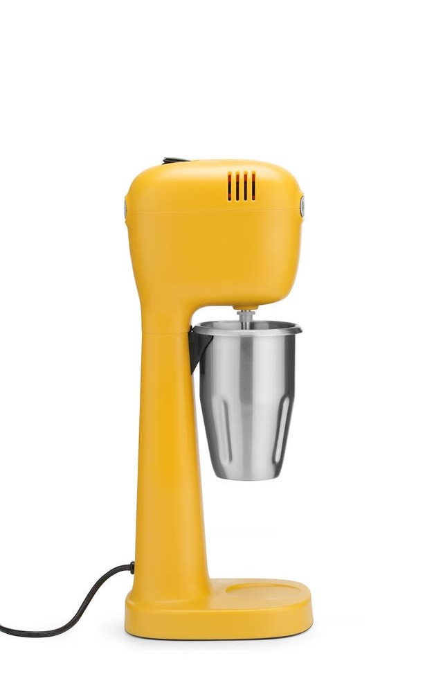 Mikser milk shake BPA Free - Bronwasser dizajn, HENDI, Žuta, 230V/400W, 170x210x(H)485mm - Slika 3