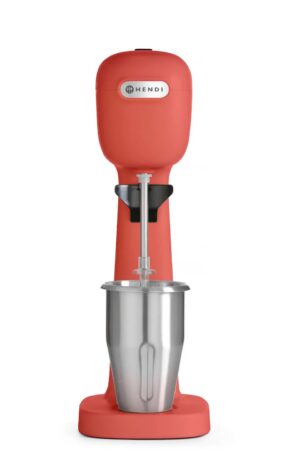 Mikser milk shake BPA Free - Bronwasser dizajn, HENDI, Crvena, 230V/400W, 170x210x(H)485mm