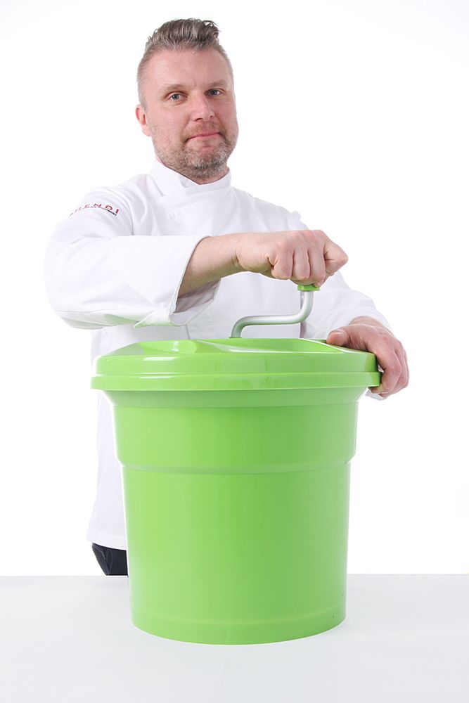 Cjedilo za salatu, HENDI, 12L, Zelena, ?335x(H)430mm - Slika 2