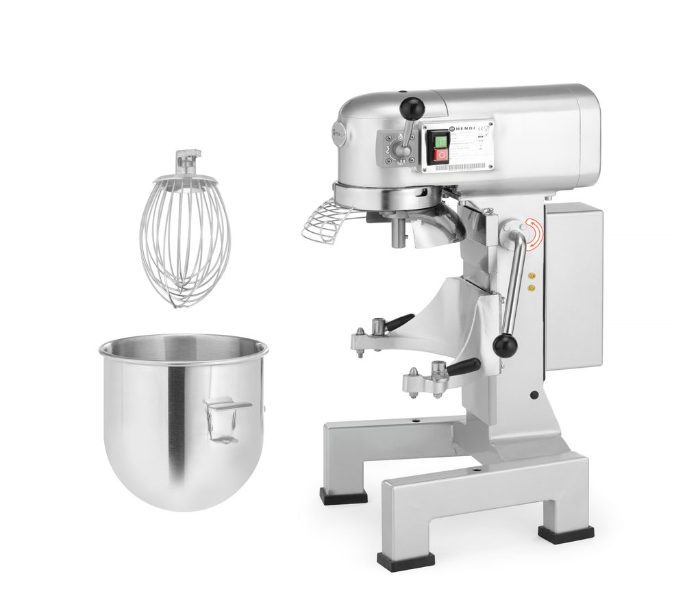Mješalica planetarnog tipa, HENDI, Kitchen Line, 10L, 230V/600W, 422x475x(H)710mm - Slika 3