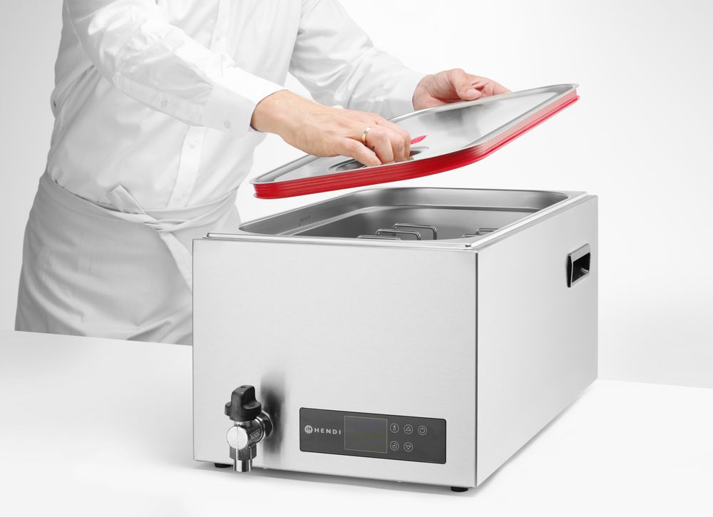 Sustav Sous vide GN 1/1, HENDI, 20L, 230V/600W, 350x680x(H)275mm - Slika 4