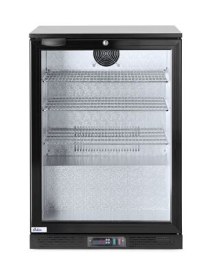 Pultni hladnjak s jednim vratima, Arktic, 105L, Crna, 220-240V/120W, 600x530x(H)865mm