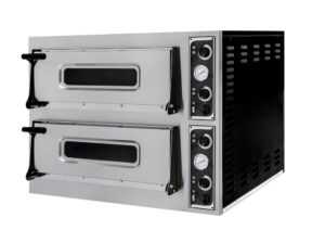 Pećnica za pizzu BASIC 44, HENDI, 2 komore, 400V/9400W, 975x930x(H)742mm