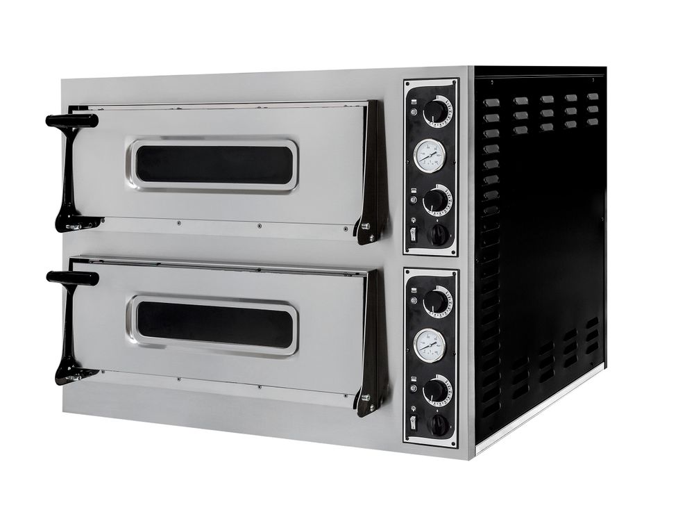 Pećnica za pizzu BASIC 44, HENDI, 2 komore, 400V/9400W, 975x930x(H)742mm