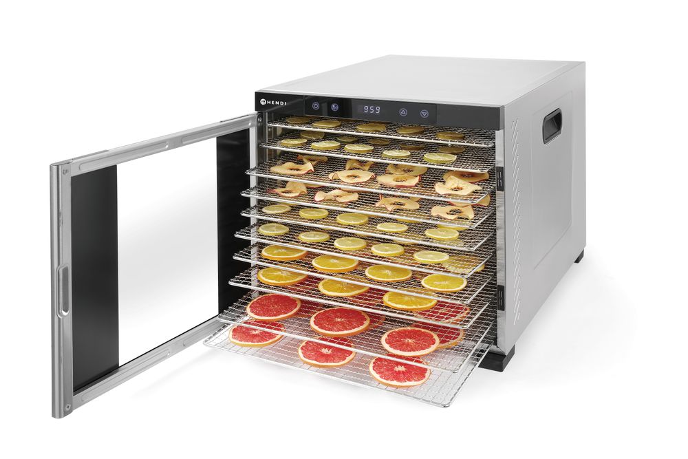 Dehidrator hrane Profi Line, HENDI, Profi Line, 10 limova, 230V/1000W, 430x550x(H)416mm - Slika 3
