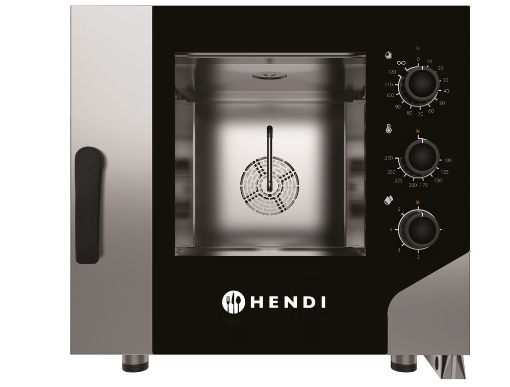 Konvekcijska pećnica CONTROL 5x GN 1/1 5x GN 1/1, HENDI, GN 1/1, 400V/7800W, 730x855x(H)700mm