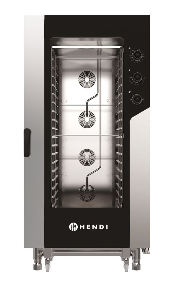Konvekcijska pećnica CONTROL 5x GN 1/1 5x GN 1/1, HENDI, GN 1/1, 400V/7800W, 730x855x(H)700mm - Slika 2