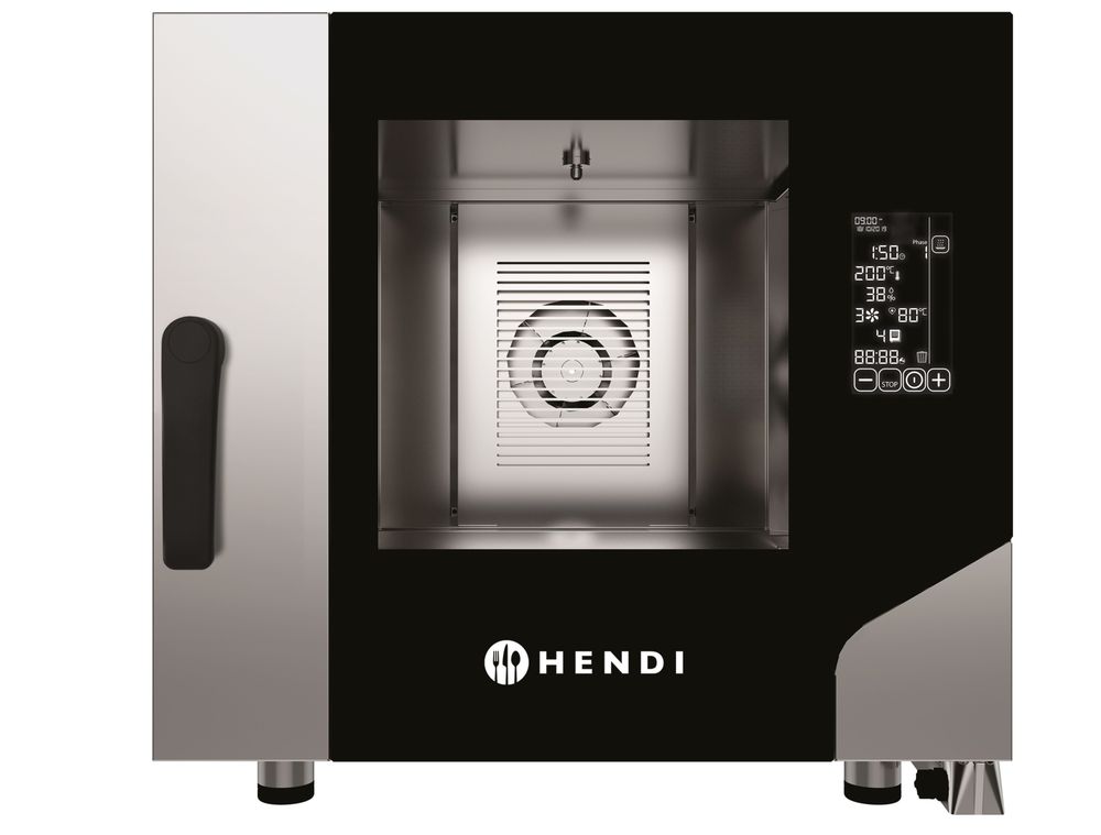 Konvekcijska parna pećnica CONTACT 5x GN1/1, HENDI, 400V/7800W, 730x849x(H)700mm