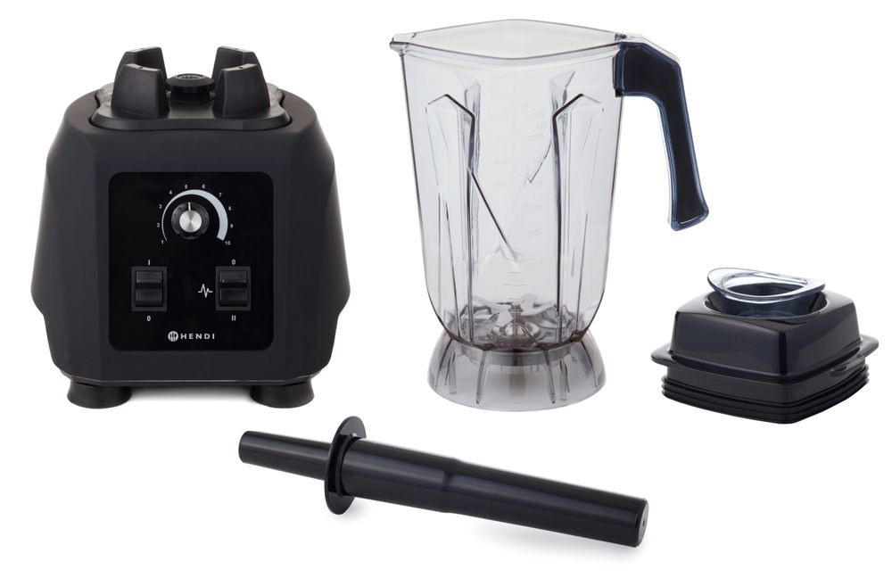 Blender za bar, HENDI, 2,5L, Crna, 220-240V/1680W, 320x250x(H)532mm - Slika 2