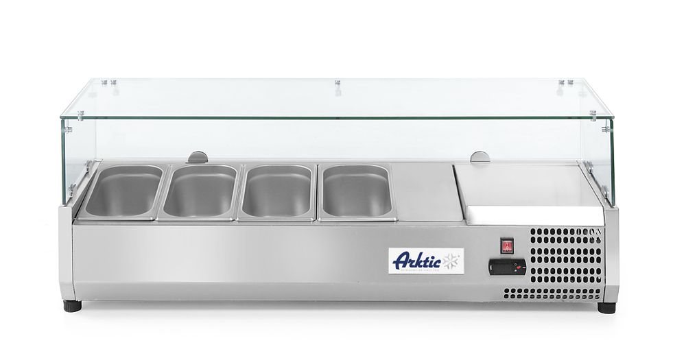 Rashladna vitrina GN1/3, Arktic, 9x GN 1/3, 230V/180W, 2005x420x(H)456mm
