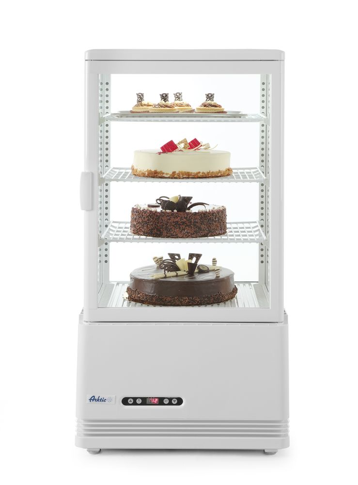 Hlađena vitrina za izlaganje, 68L, Arktic, Crna, 230V/170W, 444x397x(H)875mm