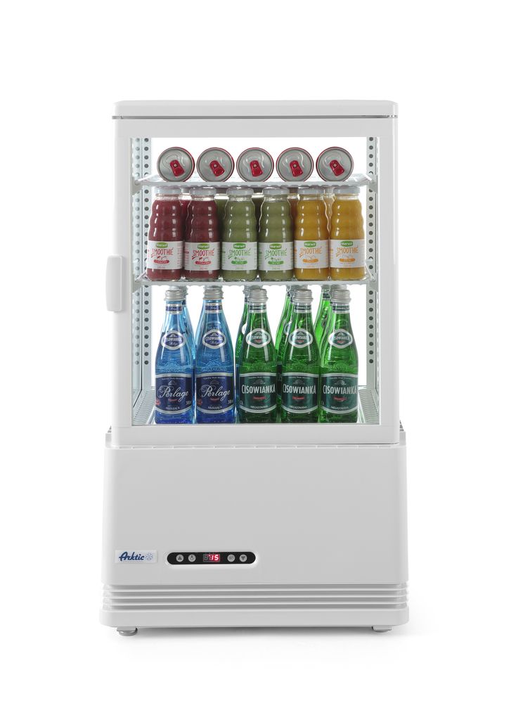 Hlađena vitrina za izlaganje, 58L, Arktic, Crna, 230V/170W, 452x406x(H)830mm