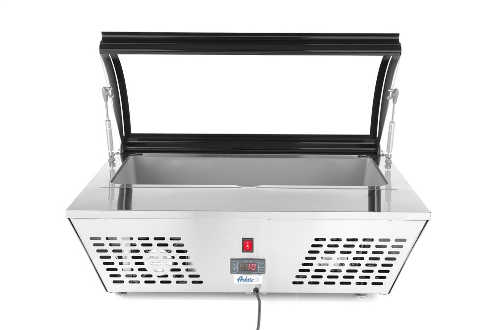 Pultna hlađena vitrina za salatu, Arktic, Arktic, 67L, 230V/105W, 775x615x(H)235mm