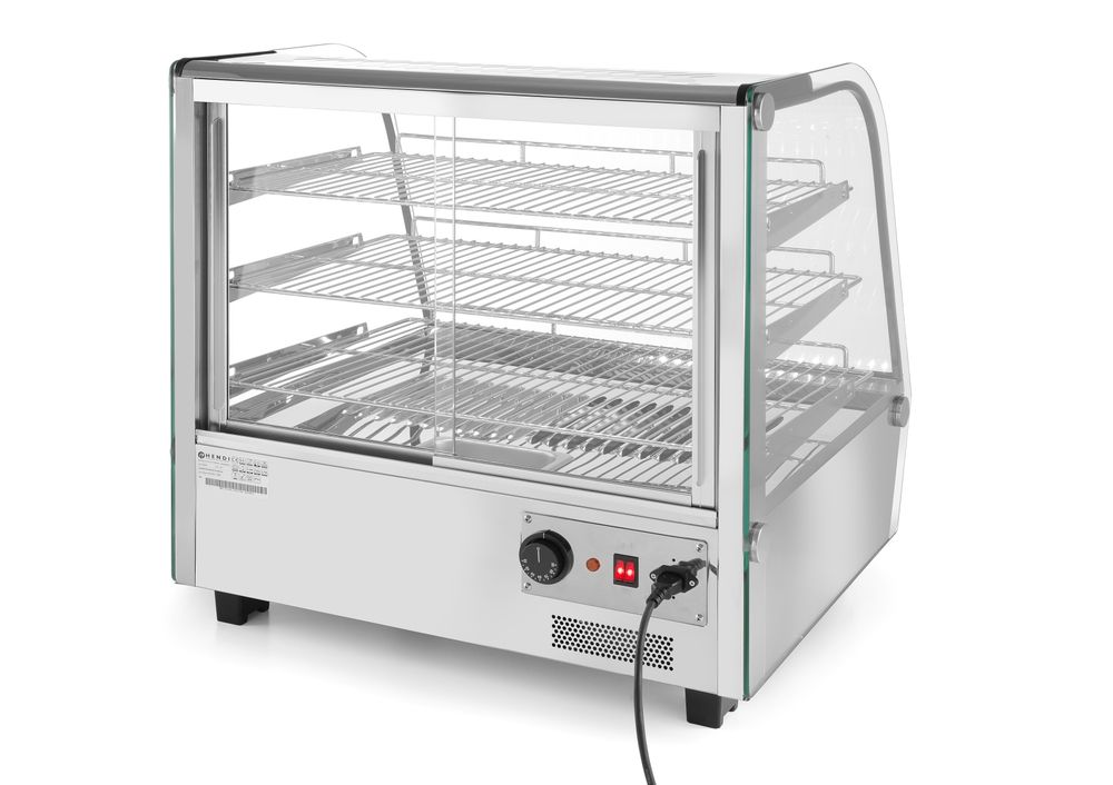 Grijani pultni display, HENDI, 120 litara, 230V/1100W, 685x575x(H)680mm