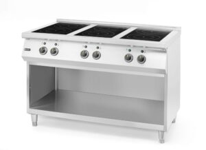 Indukcijski štednjak sa 6 ploča za kuhanje, HENDI, 400V/25500W, 1200x700x(H)890mm