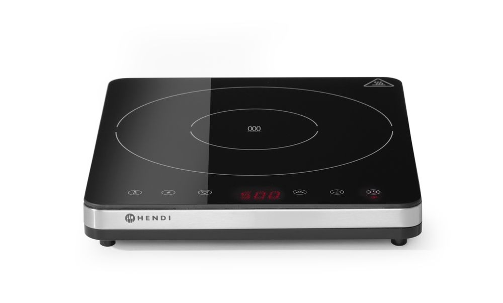Indukcijska ploča model 2000, HENDI, Kitchen Line, 230V/2000W, 295x400x(H)42mm