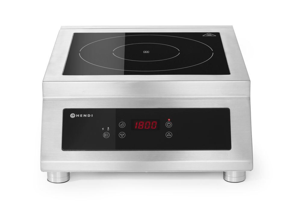 Indukcijska ploča model 5000 D, HENDI, Profi Line, 400V/5000W, 398x525x(H)175mm - Slika 2