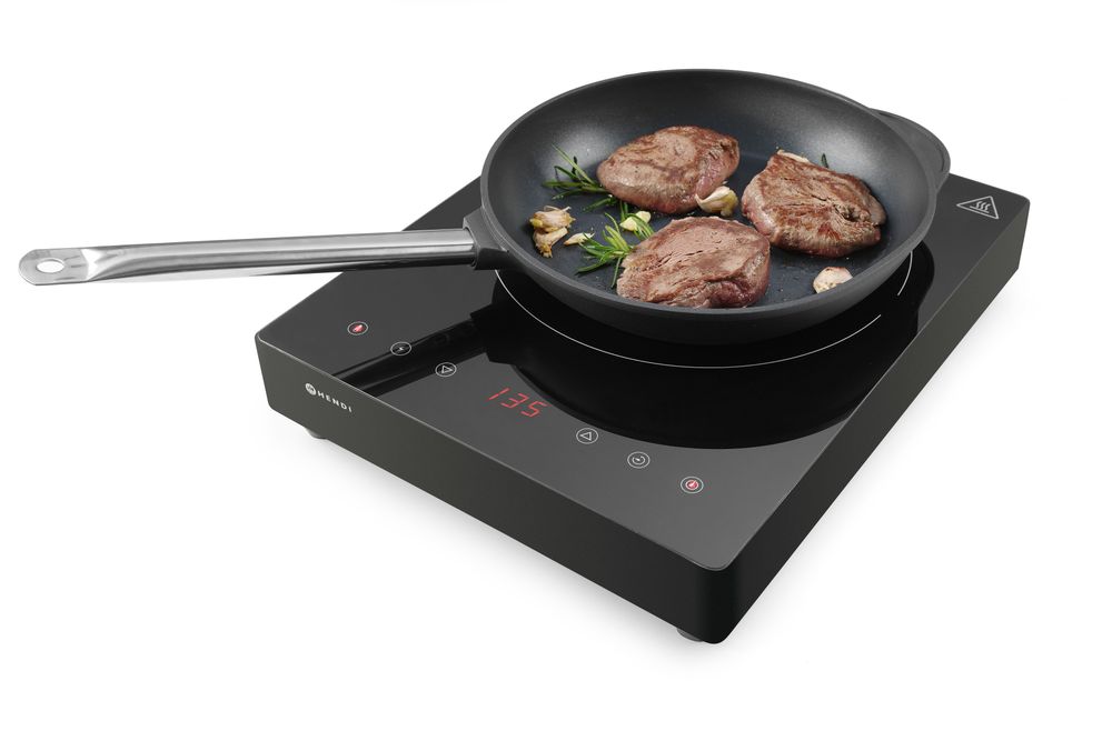 Indukcijska ploča 3500W, HENDI, Kitchen Line, 230V/3500W, 339x444x(H)80mm - Slika 3