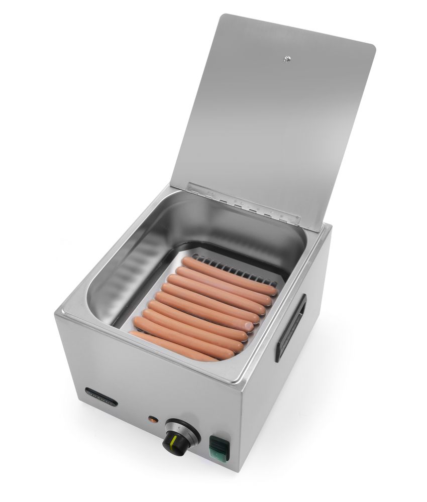 Grijač za hrenovke 10 litara, HENDI, Kitchen Line, 9,3L, 230V/1000W, 386x287x(H)258mm - Slika 3